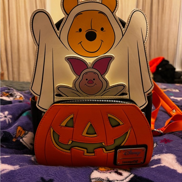 Disney Loungefly Winnie the Pooh Halloween Backpack